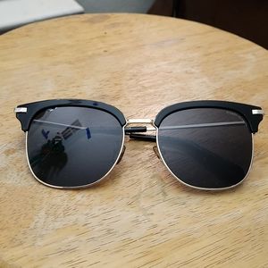 HARRY MASON CLUBMASTER STYLE SUNGLASSES